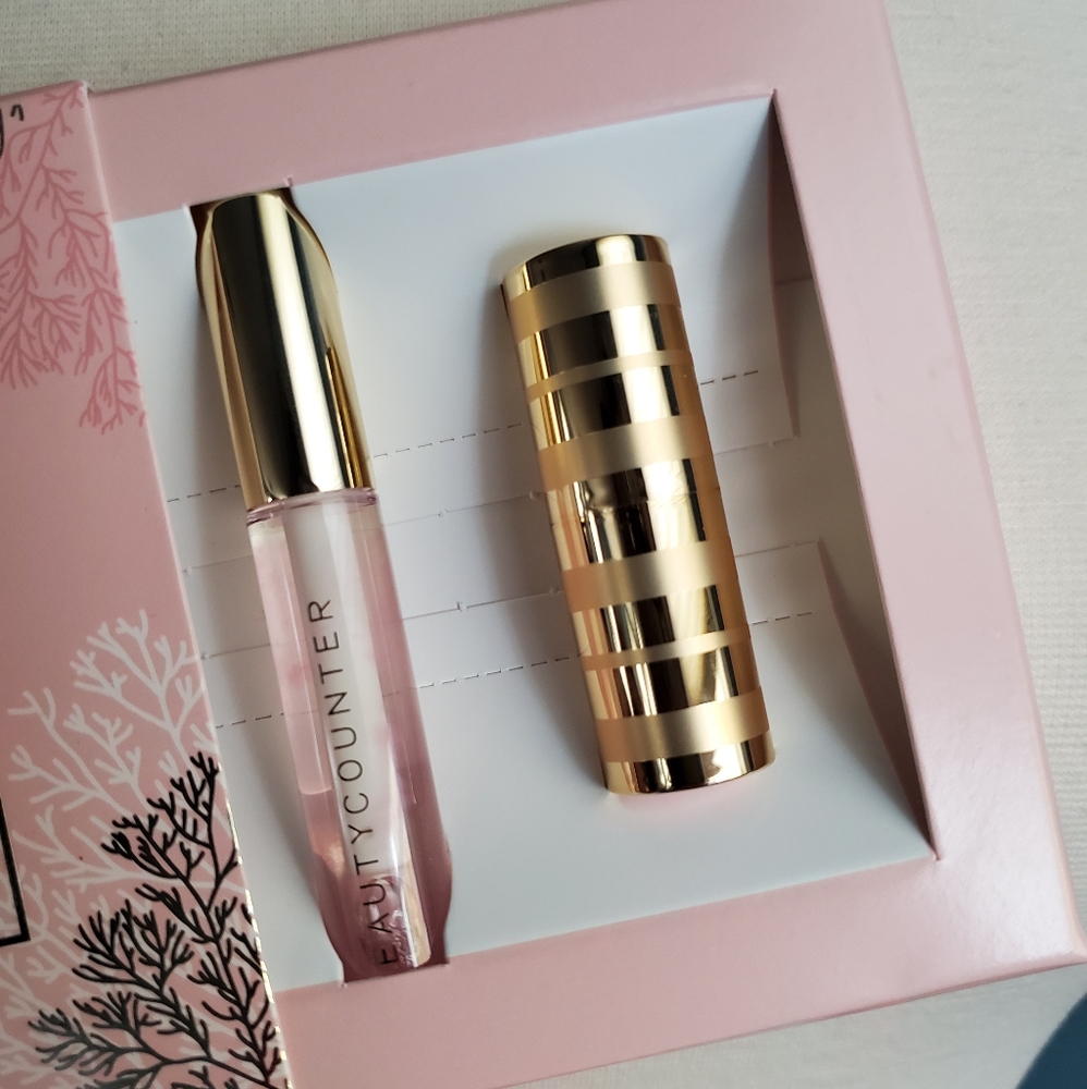 Beautycounter Transforming Duo Mini Lipstick Gloss